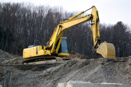 view-of-a-construction-site-with-heavy-duty-equipment-SBI-301045757