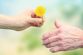 senior-woman-sharing-a-flower-with-an-elderly-woman-SBI-317477394 (1)